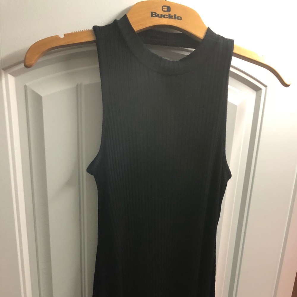 Black, daytrip high neck dress